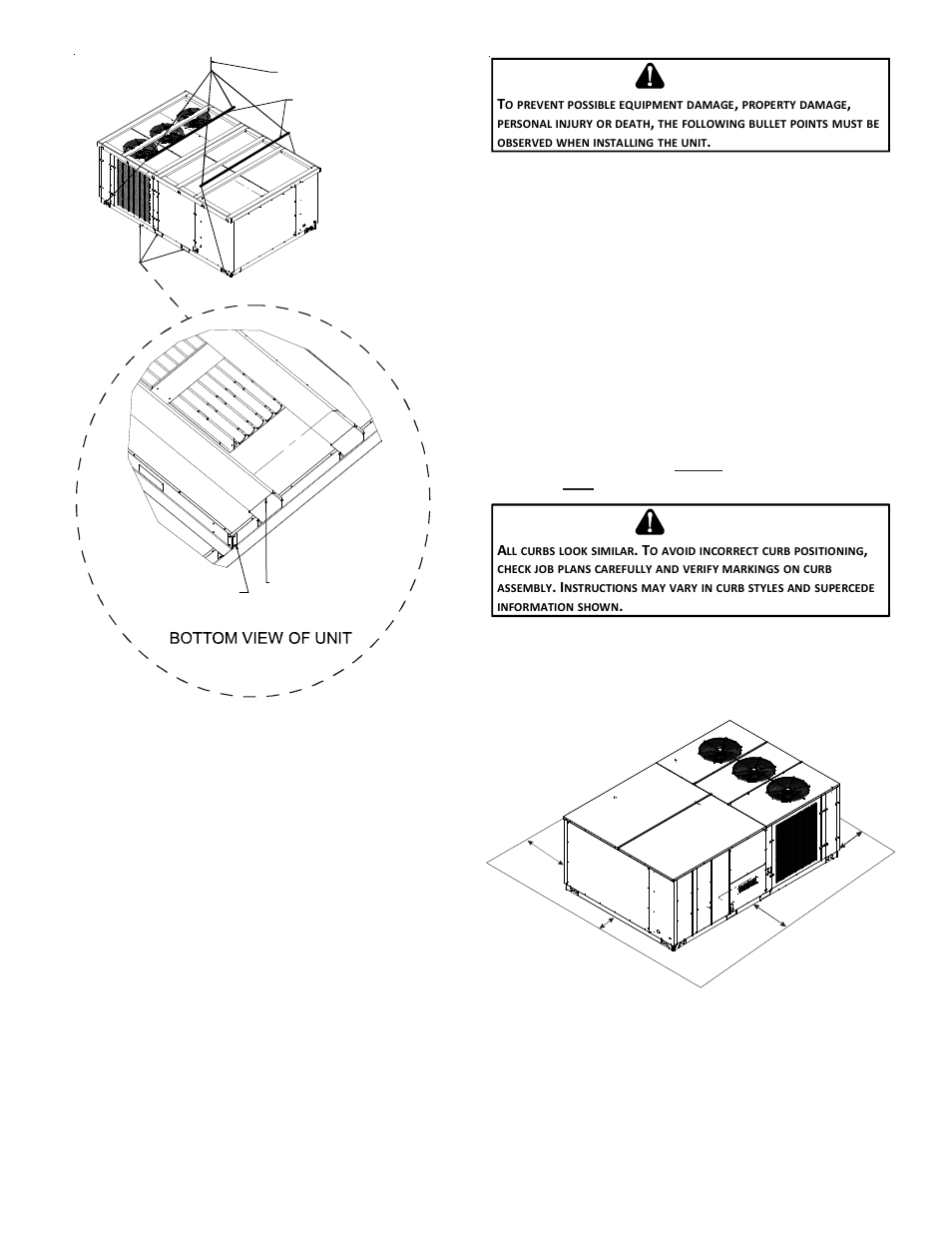 Clearances | Goodman Mfg ANSI Z21.47CSA-2.3 User Manual | Page 6 / 32