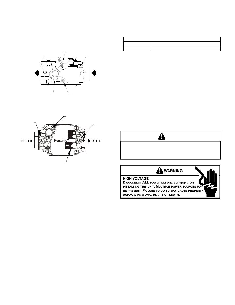 Inlet outlet | Goodman Mfg A/GPG13 M User Manual | Page 13 / 36