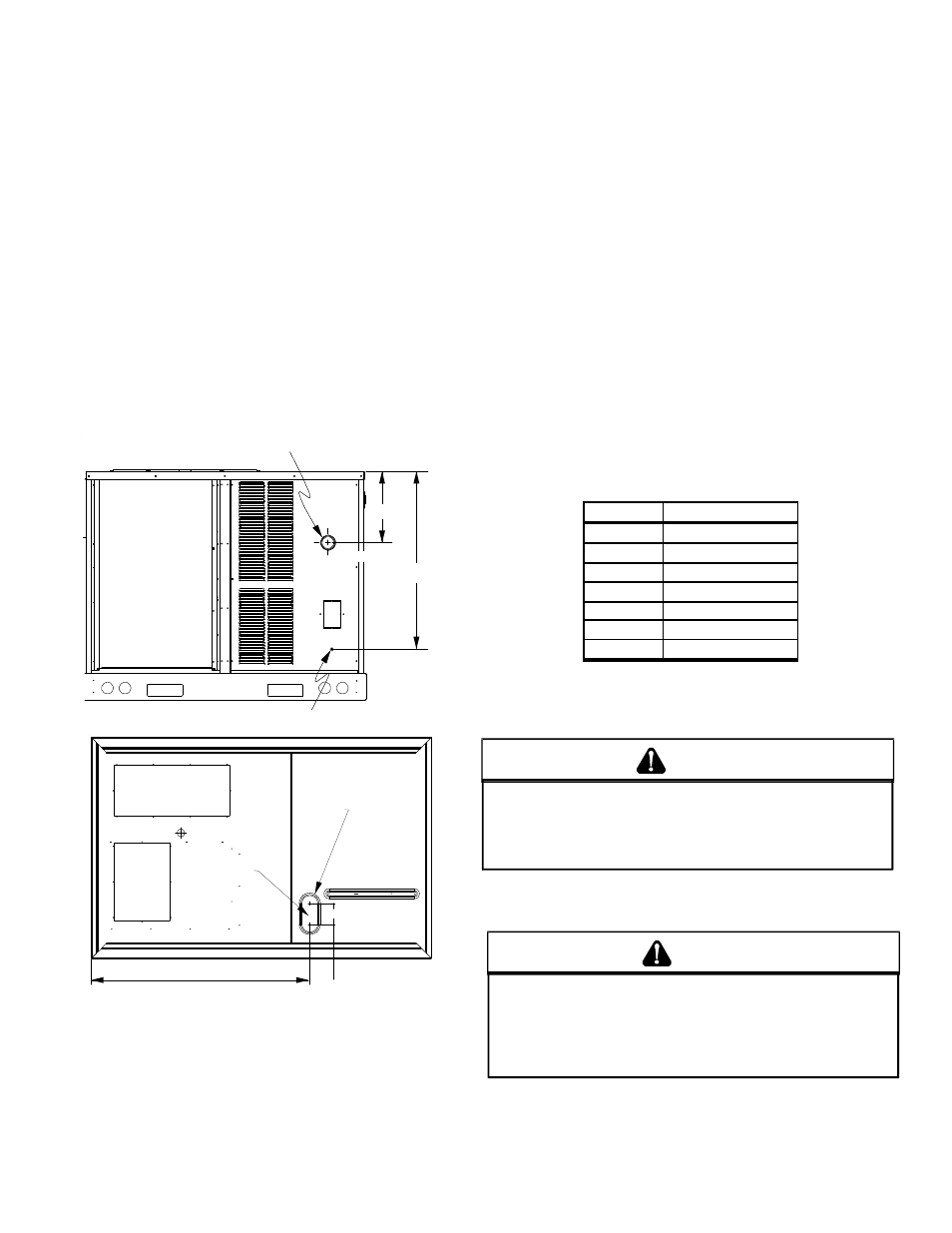 Gas supply piping, Warning | Goodman Mfg Commercial Heating and Cooling Gas Unit CPG SERIES User Manual | Page 10 / 56