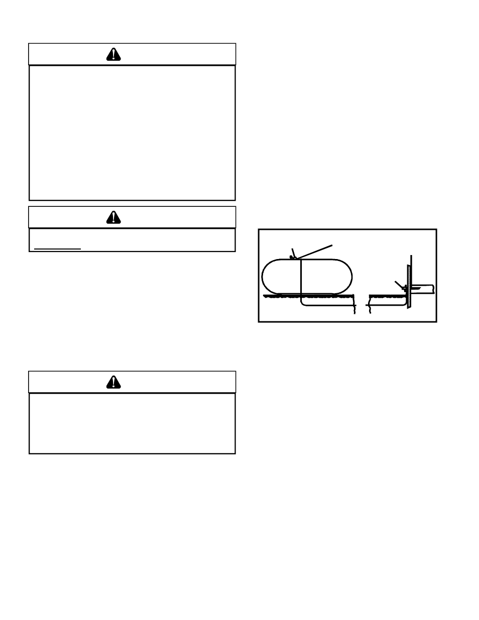 Propane gas installations, Caution, Warning | Goodman Mfg Commercial Heating and Cooling Gas Unit CPG SERIES User Manual | Page 12 / 56
