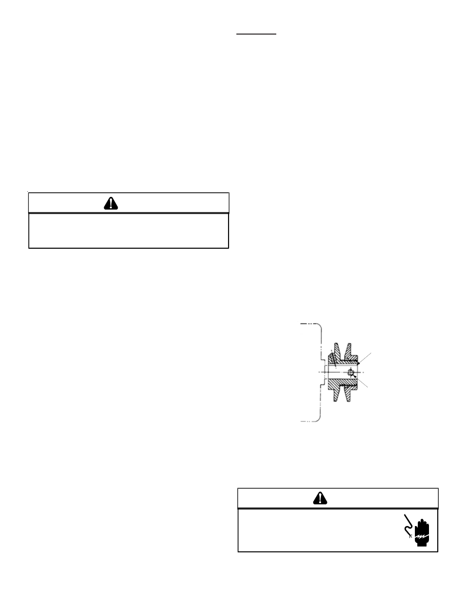 Air flow adjustments, Psc m, Motor sheave adjustments v | Maintenance | Goodman Mfg Commercial Heating and Cooling Gas Unit CPG SERIES User Manual | Page 22 / 56