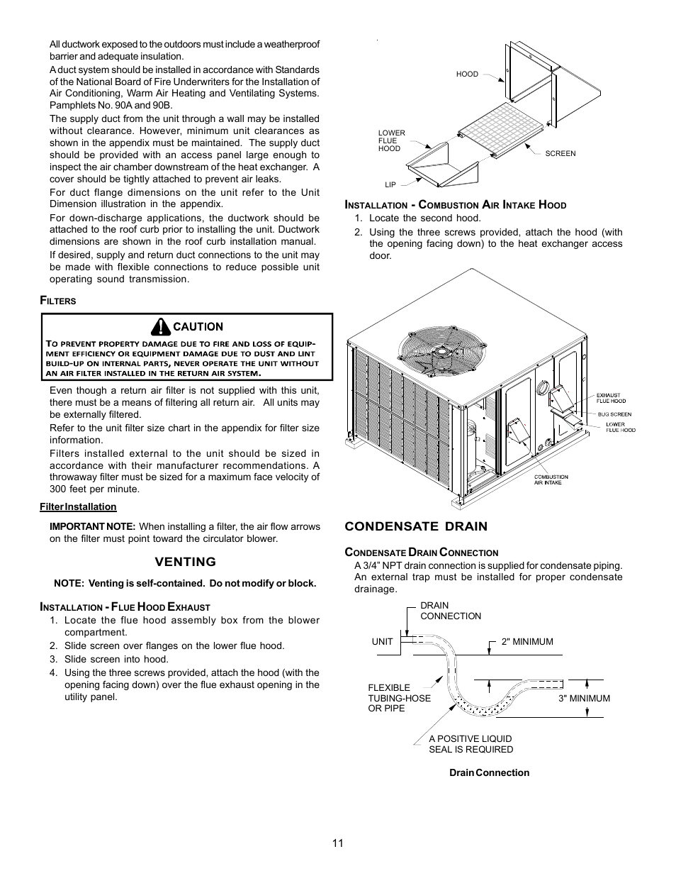 Goodman Mfg Seer "m" series PG 15 User Manual | Page 11 / 28