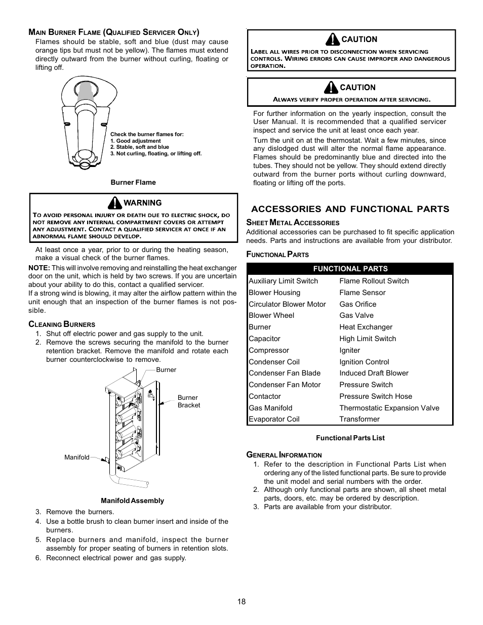 Goodman Mfg Seer "m" series PG 15 User Manual | Page 18 / 28