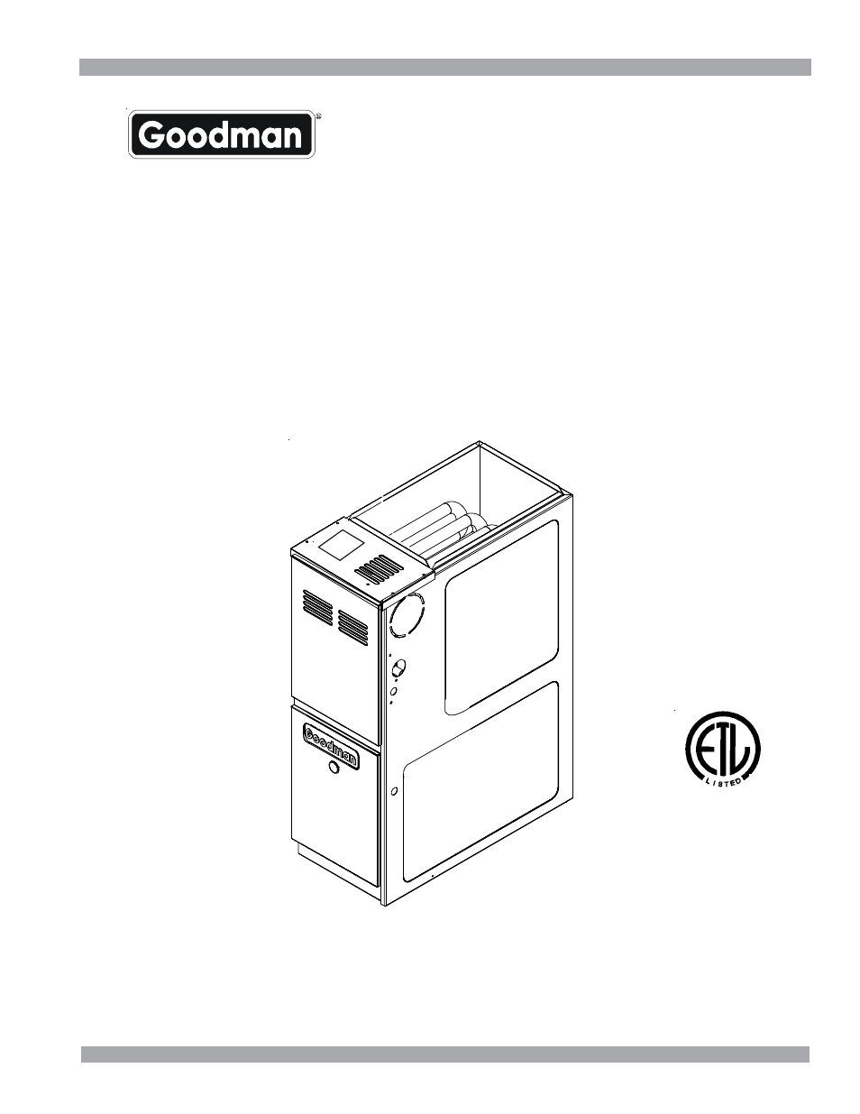 Goodman Mfg UPFLOW/HORIZONTAL GME8 User Manual | 16 pages
