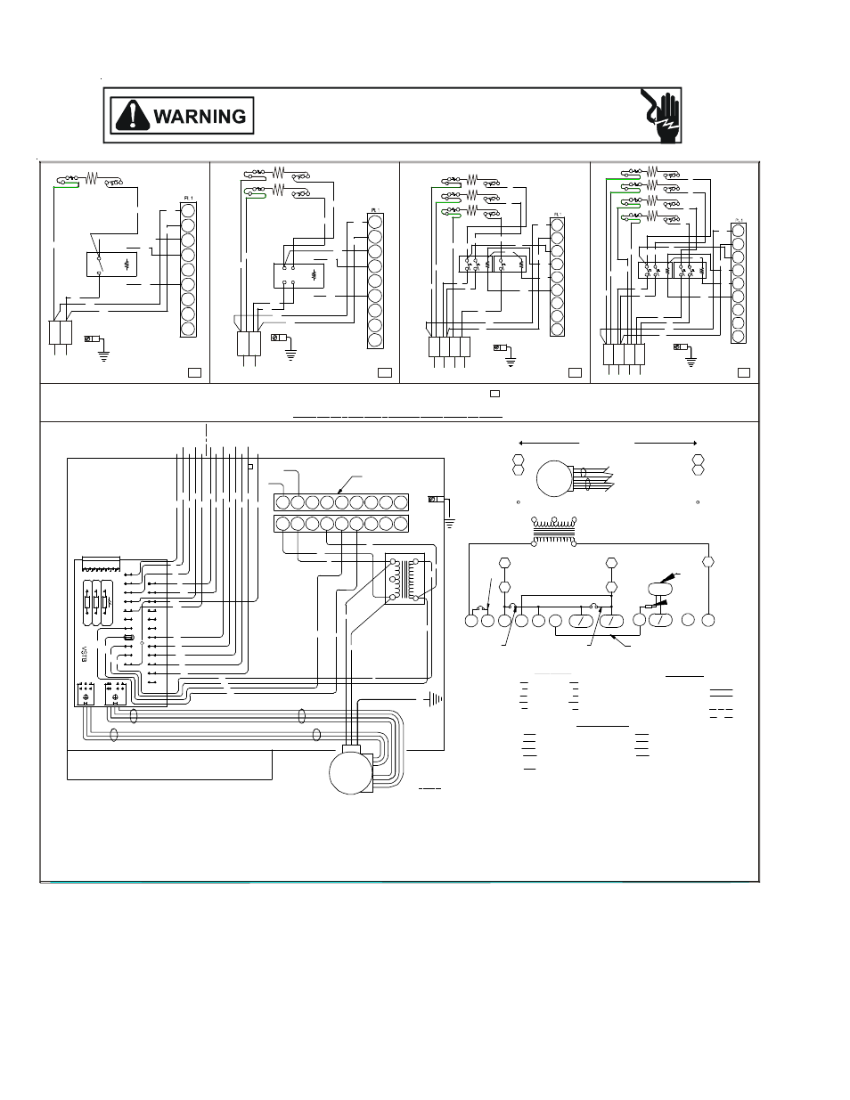 Accessories wiring diagrams, Mark, Indicates | Goodman Mfg RT6100004R13 User Manual | Page 66 / 69