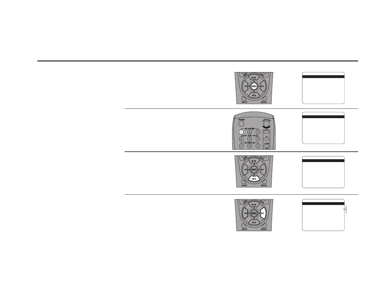 Set daylight savings time, Open the “setup menu, Select “set clock menu | Choose “daylight savings, Set “daylight savings, Press and hold the menu button for 3 seconds, Press 1 | GoVideo DDV9475 User Manual | Page 17 / 106