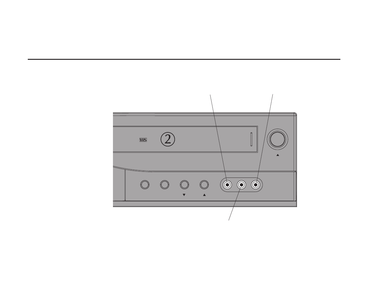 Front panel inputs | GoVideo DDV9475 User Manual | Page 24 / 106