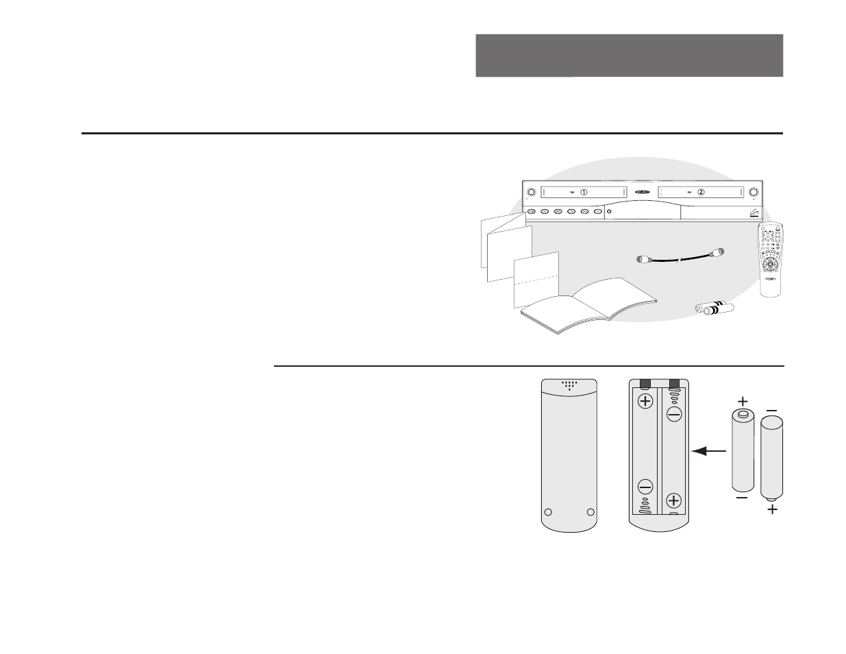 First things first, 1 - basic connections | GoVideo DDV9475 User Manual | Page 9 / 106