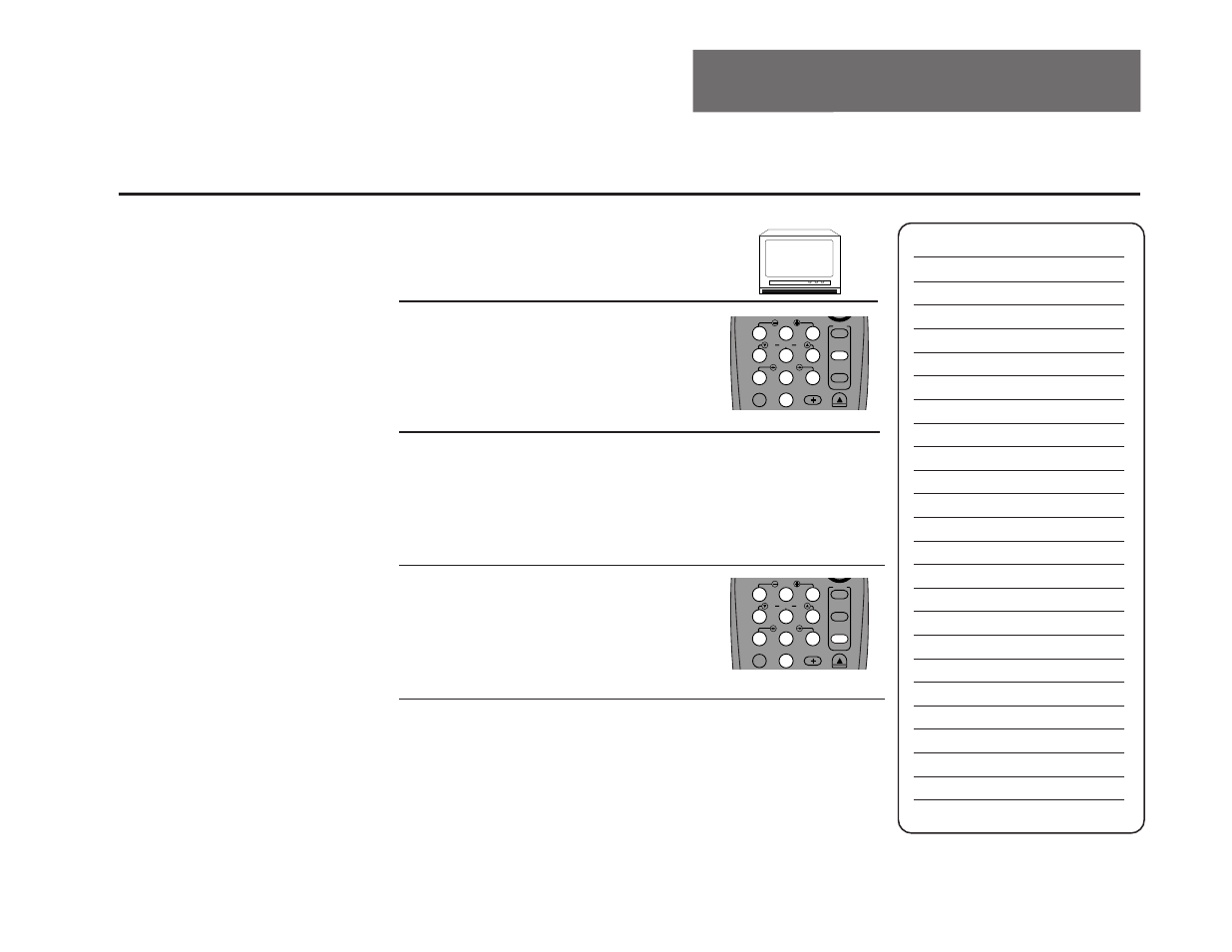 Appendix a multi-brand remote setup, Turn on tv, Program tv code | Check your results, Program cable box/dss code | GoVideo DDV9475 User Manual | Page 93 / 106