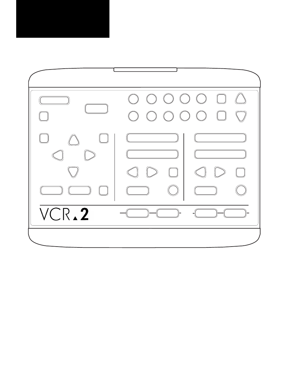Dual-deck vcr-2 remote control, Copy tape | GoVideo GV2020 User Manual | Page 11 / 47