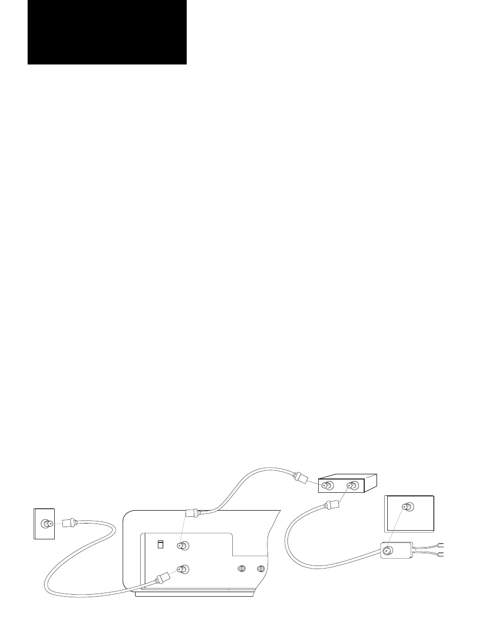 Cable connection 3 | GoVideo GV2020 User Manual | Page 38 / 47