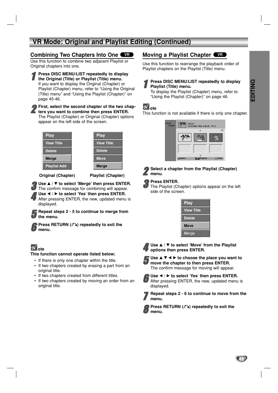 GoVideo VR3930 User Manual | Page 49 / 60