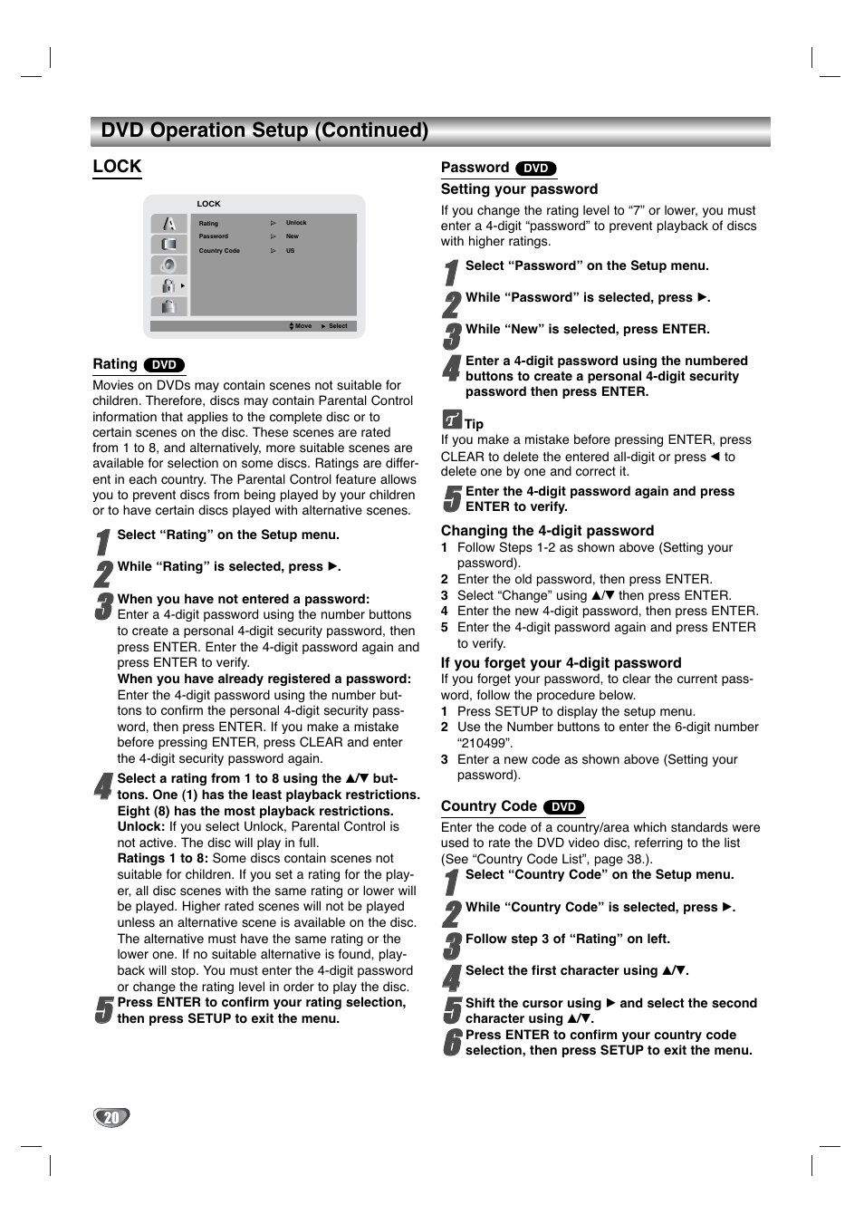 GoVideo DV3140 User Manual | Page 20 / 40