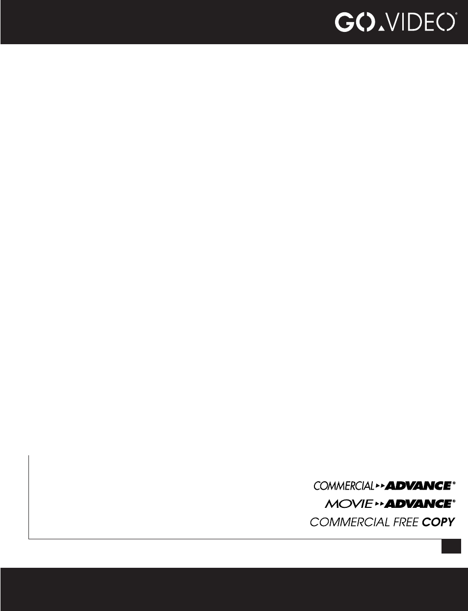 GoVideo DDV3110 User Manual | 56 pages