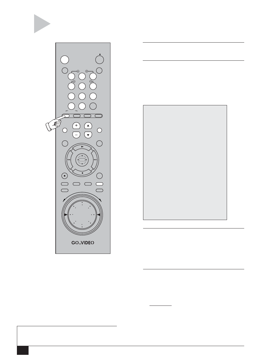 Remote control setup, Dual-deck vcr user’s guide, Press power on your television | GoVideo DDV3110 User Manual | Page 10 / 56