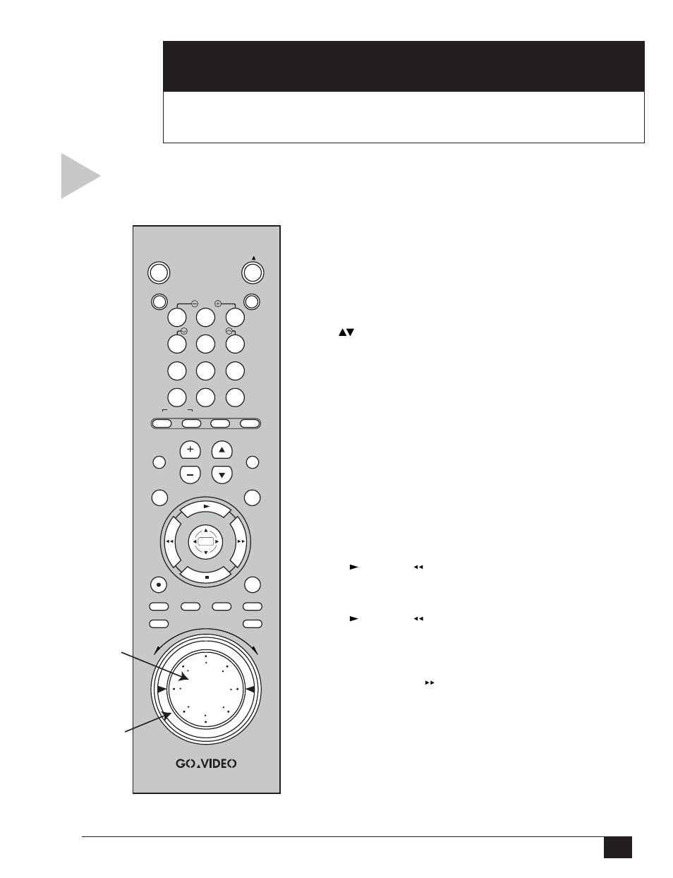 Remote control | GoVideo DDV3110 User Manual | Page 11 / 56
