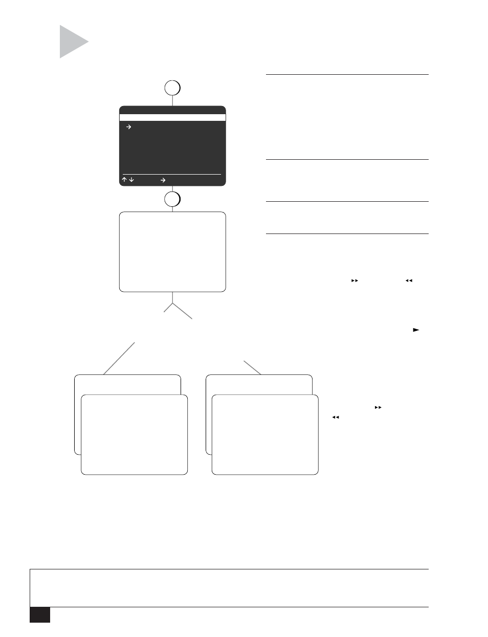 Index search/scan | GoVideo DDV3110 User Manual | Page 34 / 56
