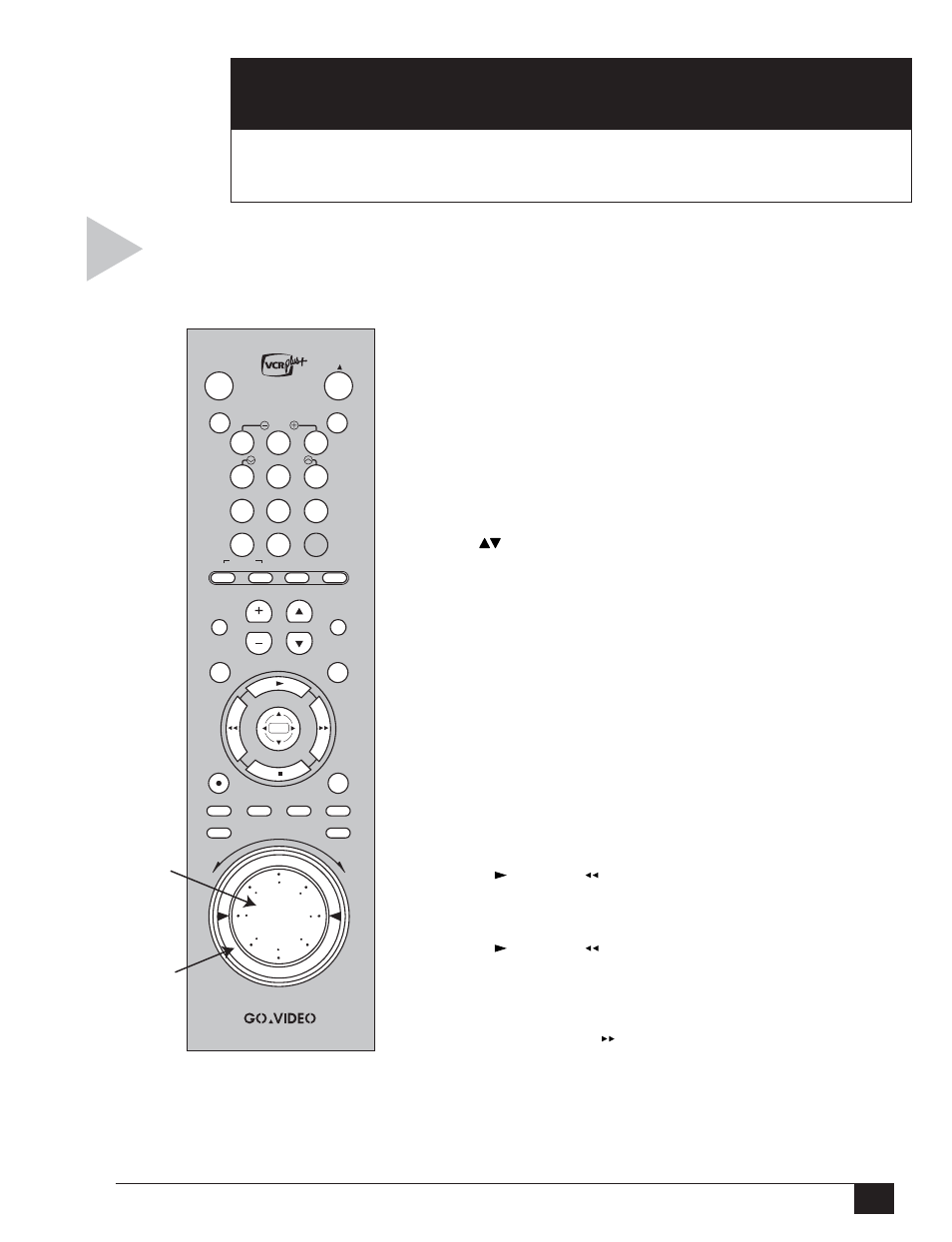 Remote control | GoVideo DDV3120 User Manual | Page 11 / 64