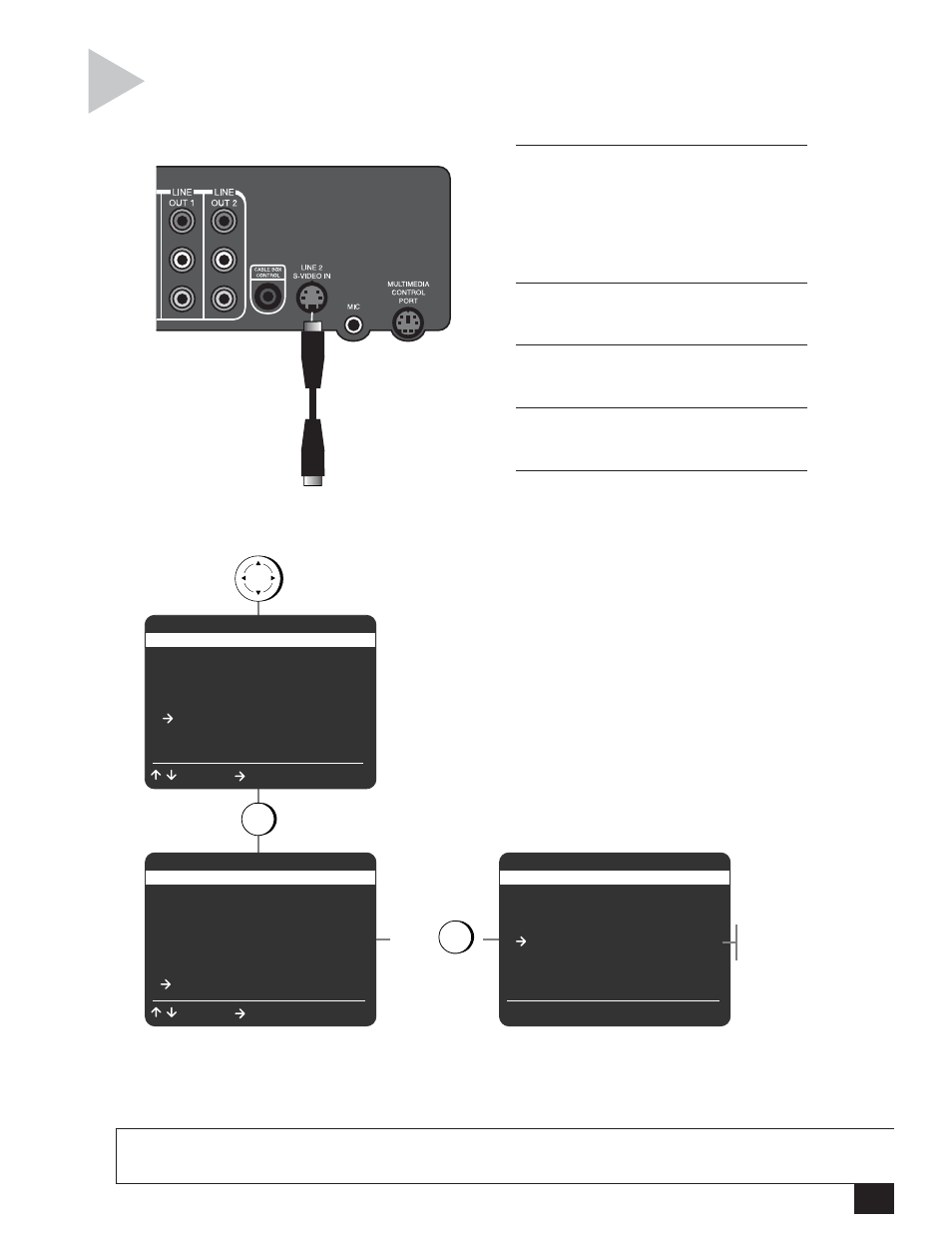 S-video hookup | GoVideo DDV3120 User Manual | Page 47 / 64