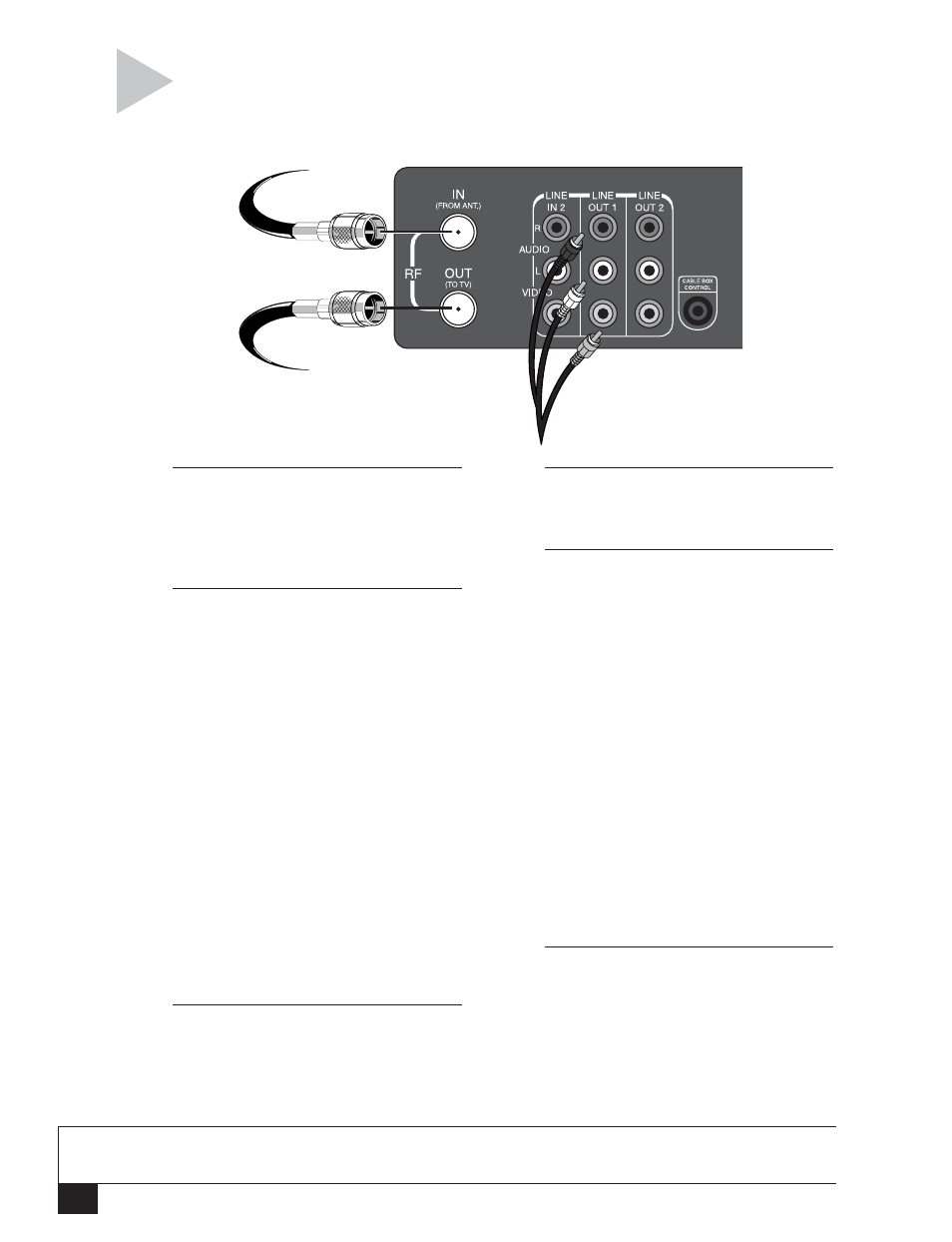 Basic connections | GoVideo DDV3120 User Manual | Page 8 / 64