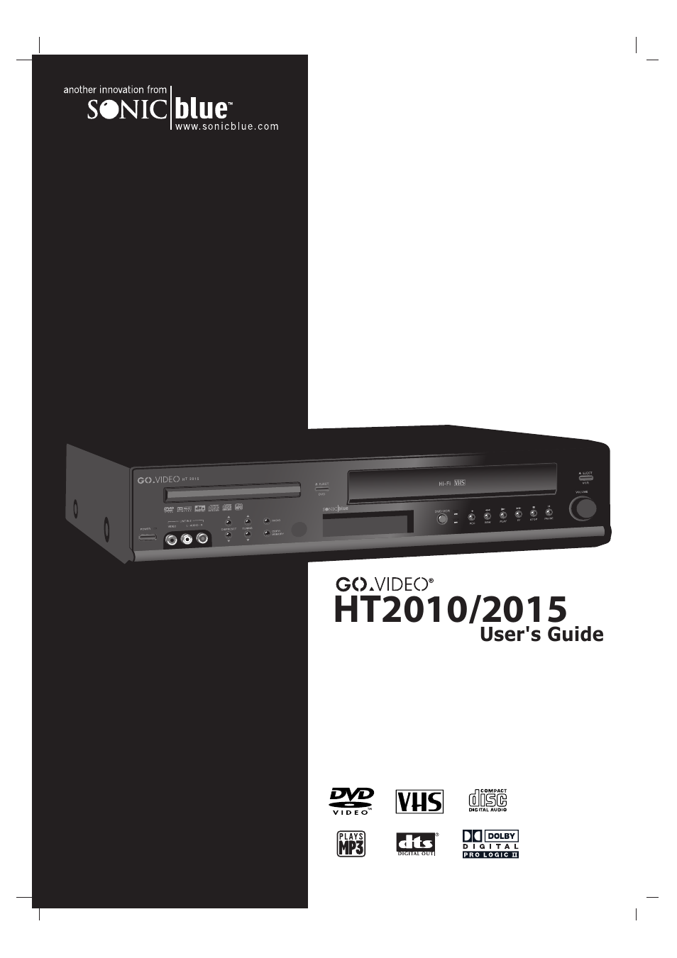 GoVideo HT2015 User Manual | 45 pages