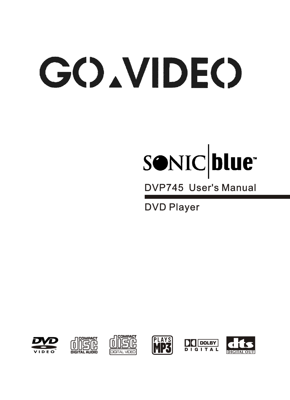 GoVideo DVP745 User Manual | 38 pages