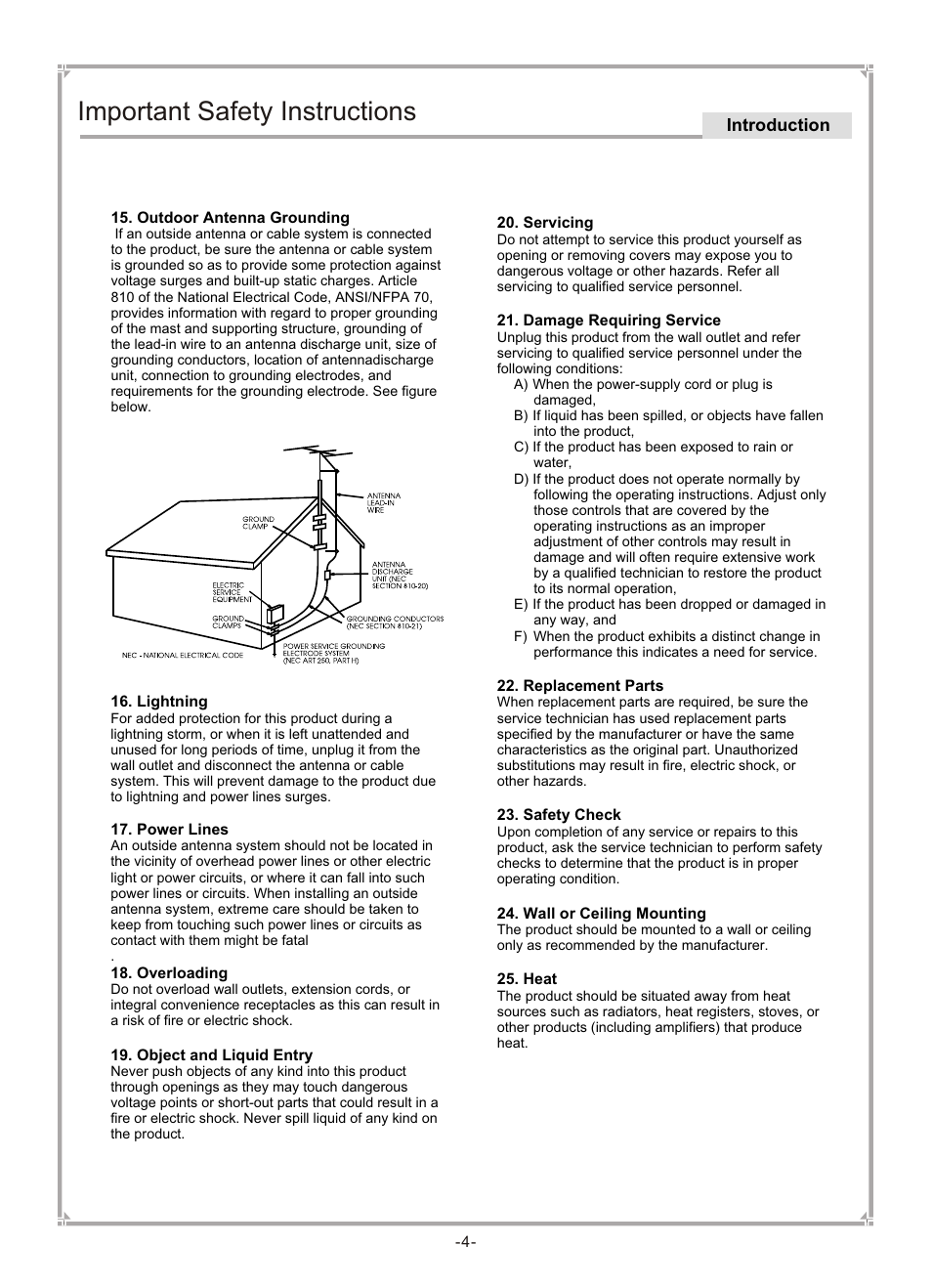 Т³гж 5, Important safety instructions | GoVideo DVP745 User Manual | Page 5 / 38