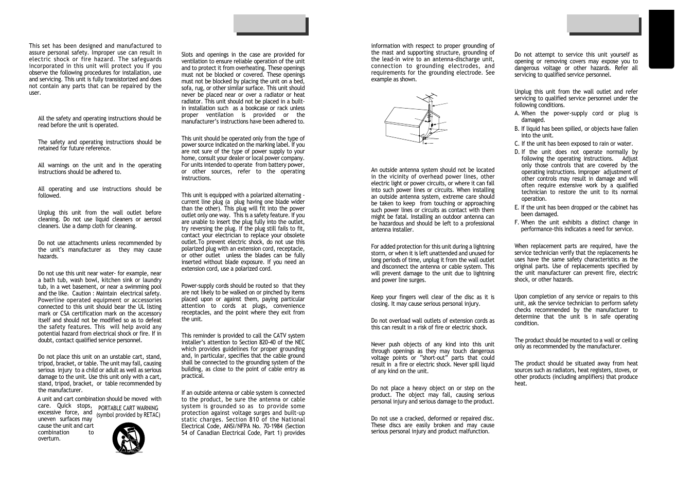 GoVideo DV1030 User Manual | Page 3 / 29