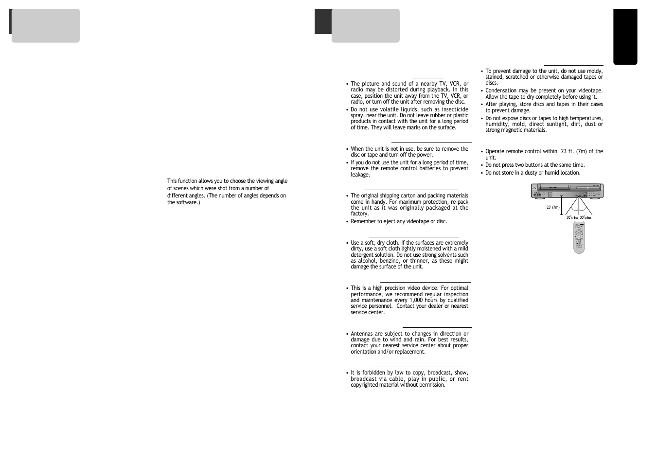 Features, Read carefully before using, Prev next | GoVideo DV1030 User Manual | Page 4 / 29