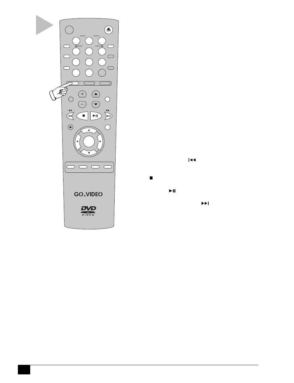 Remote control (cont.), Dvd+vcr user’s guide | GoVideo DVR4000 User Manual | Page 12 / 64