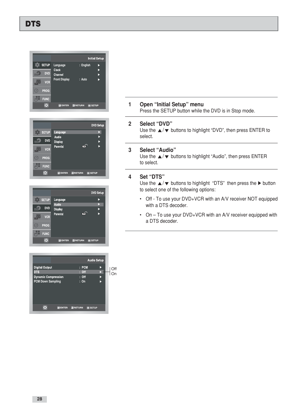 GoVideo DV3130 User Manual | Page 28 / 70