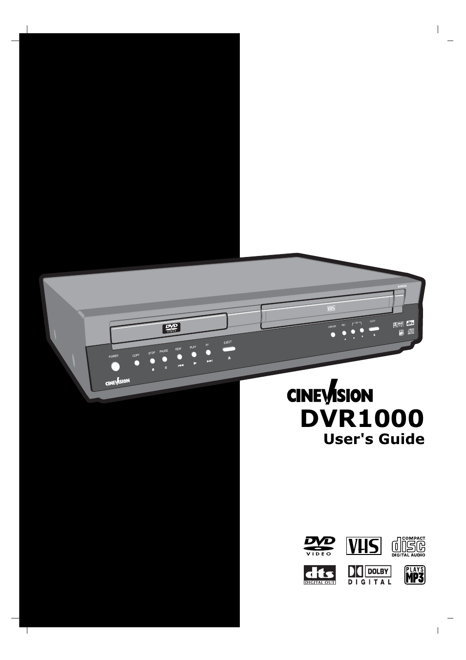 GoVideo DVR1000 User Manual | 38 pages
