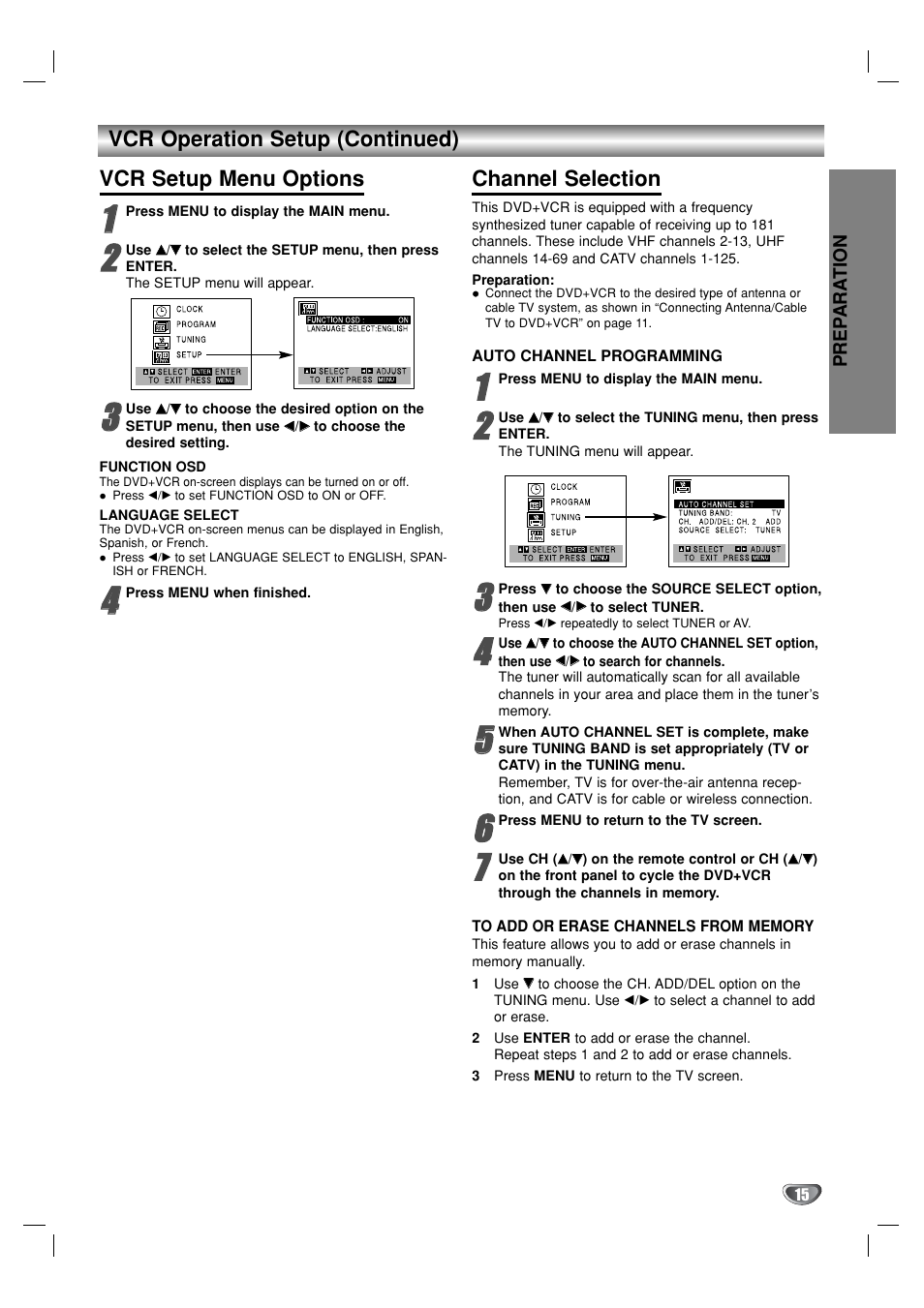 GoVideo DVR1000 User Manual | Page 15 / 38