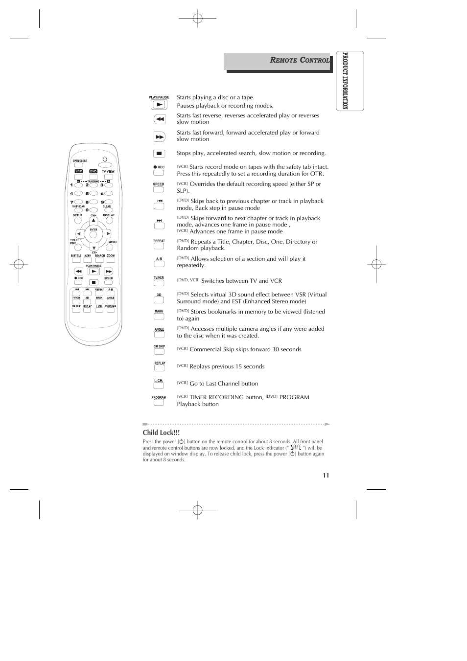 GoVideo DV1040 User Manual | Page 12 / 59