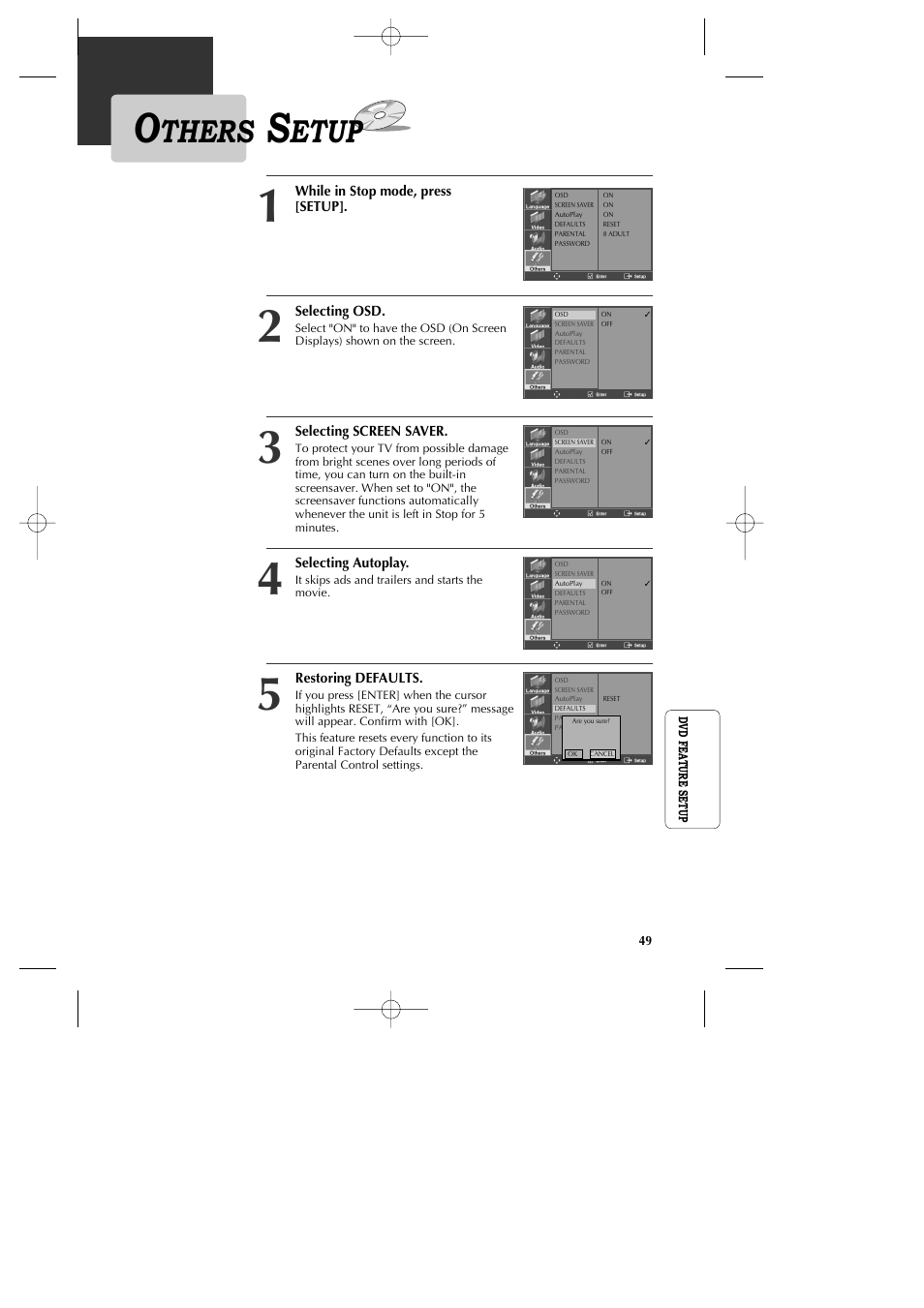 Thers, Etup | GoVideo DV1040 User Manual | Page 50 / 59