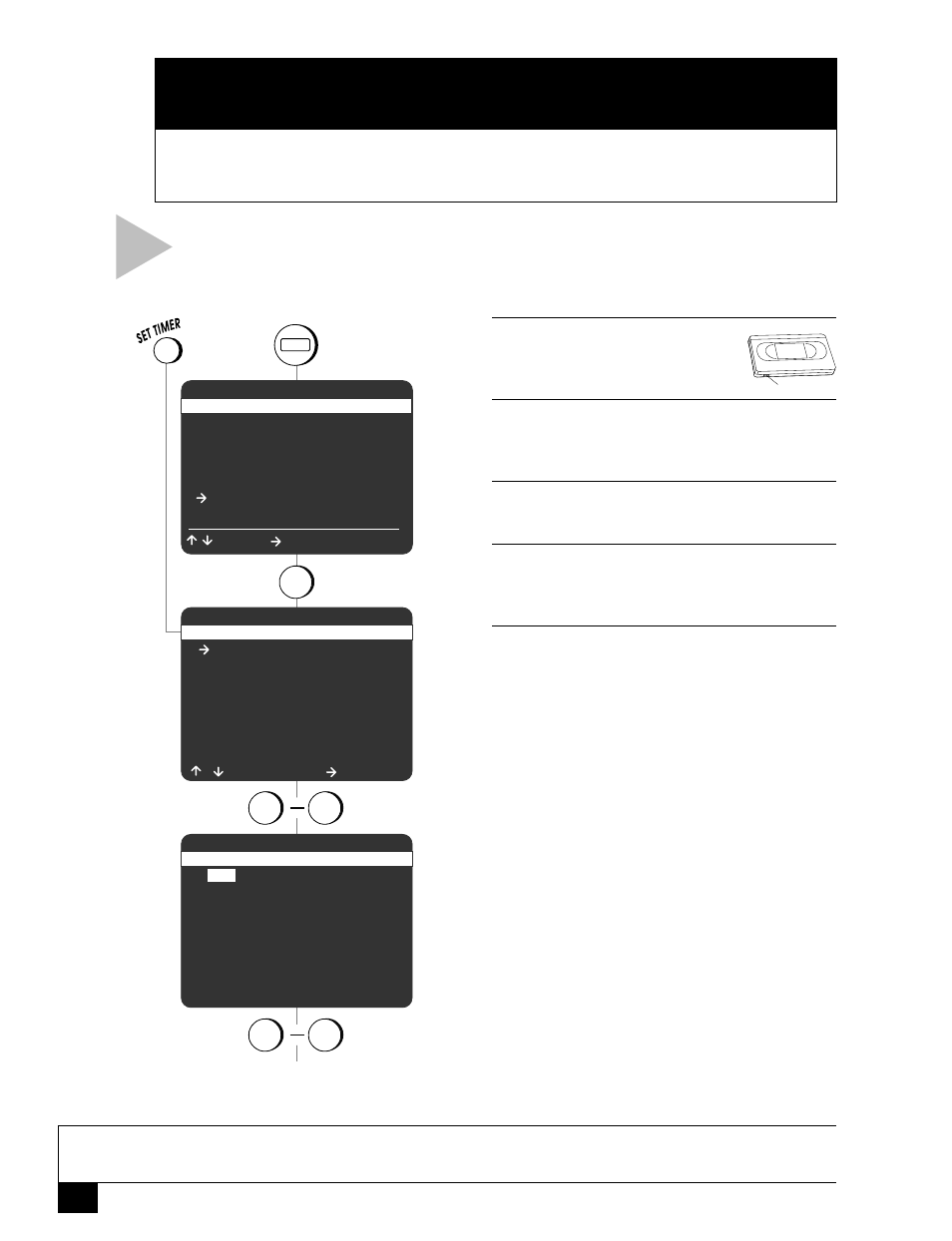 Timer recording | GoVideo DDV2001 User Manual | Page 22 / 56