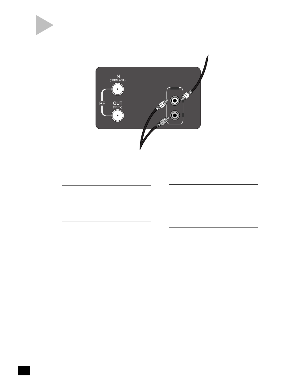 Audio/monitor hookup | GoVideo DDV2001 User Manual | Page 38 / 56