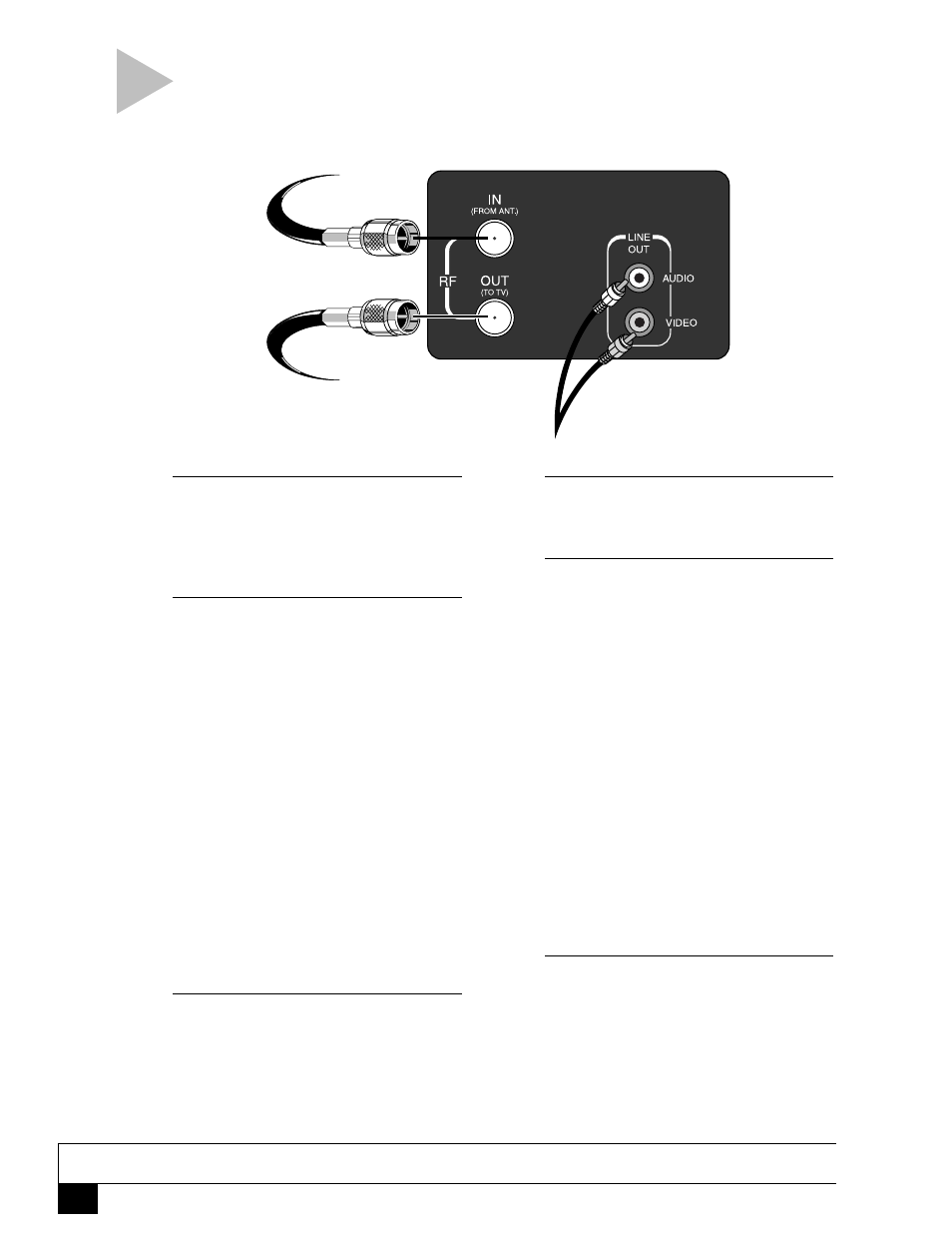 Basic connections | GoVideo DDV2001 User Manual | Page 8 / 56