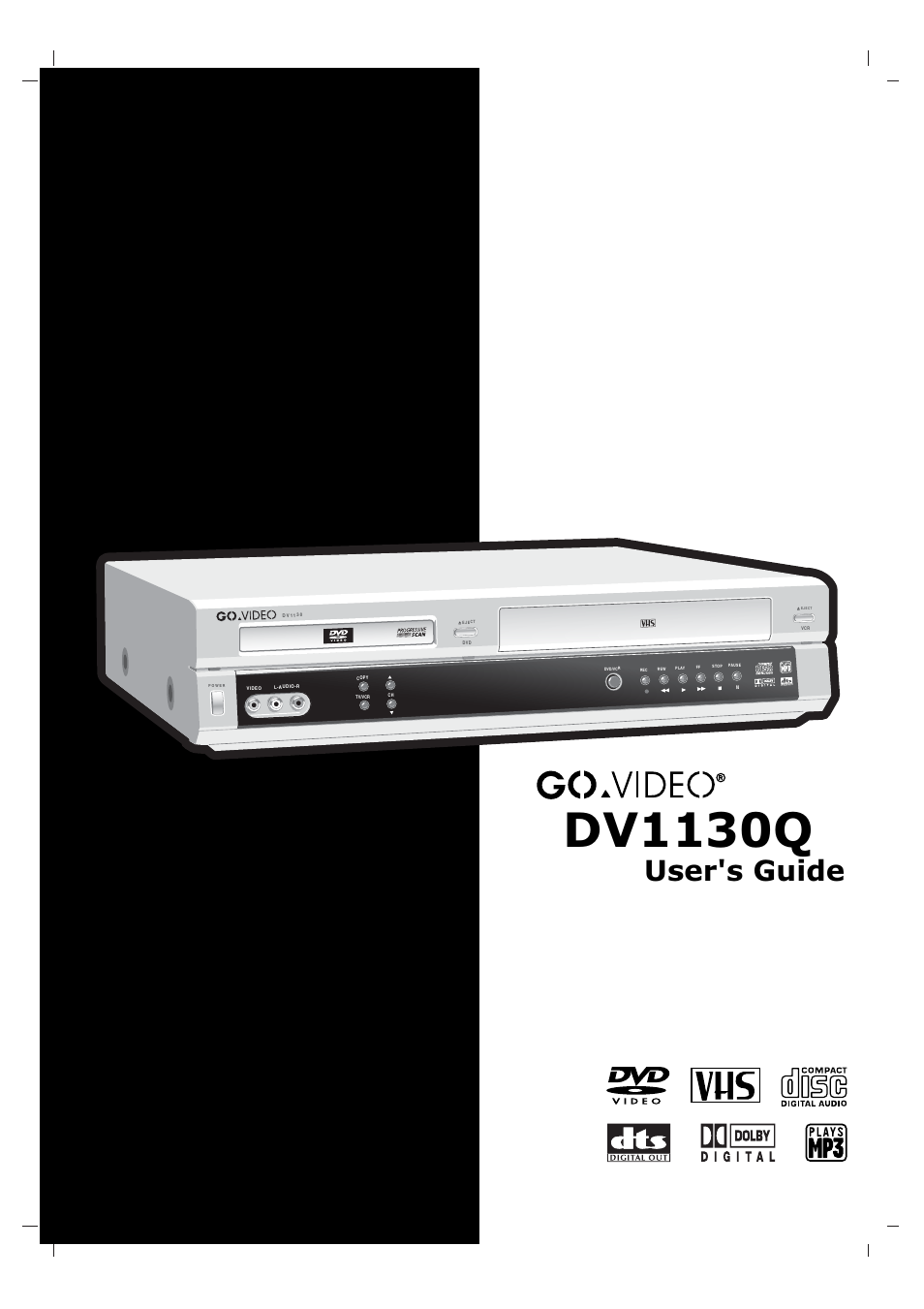 GoVideo DV1130Q User Manual | 41 pages