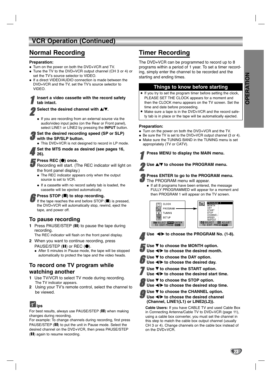 GoVideo DV1130Q User Manual | Page 23 / 41
