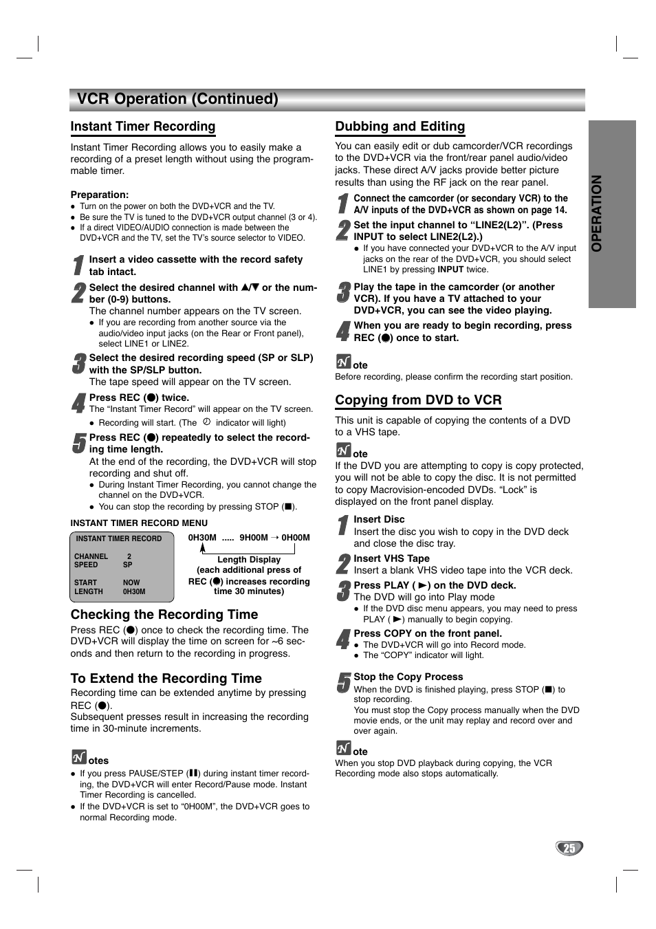 GoVideo DV1130Q User Manual | Page 25 / 41