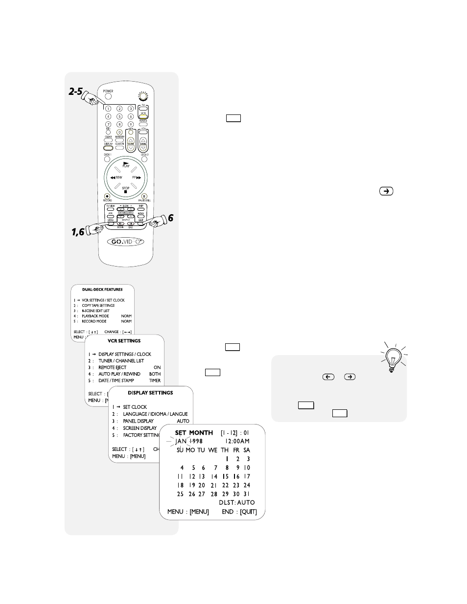 GoVideo DDV9500 User Manual | Page 18 / 58