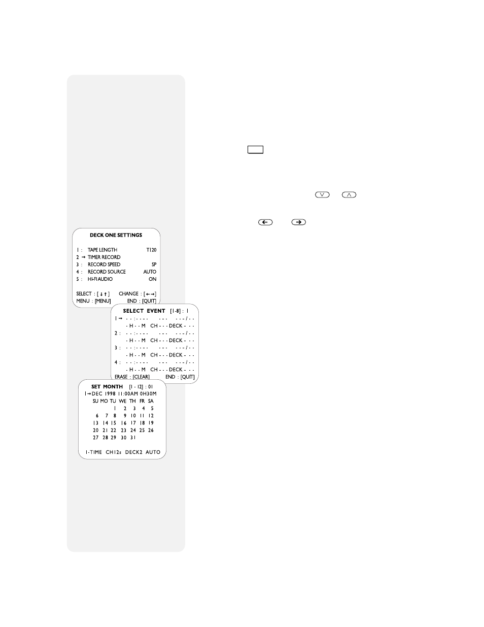 Setting timer to record later | GoVideo DDV9500 User Manual | Page 32 / 58