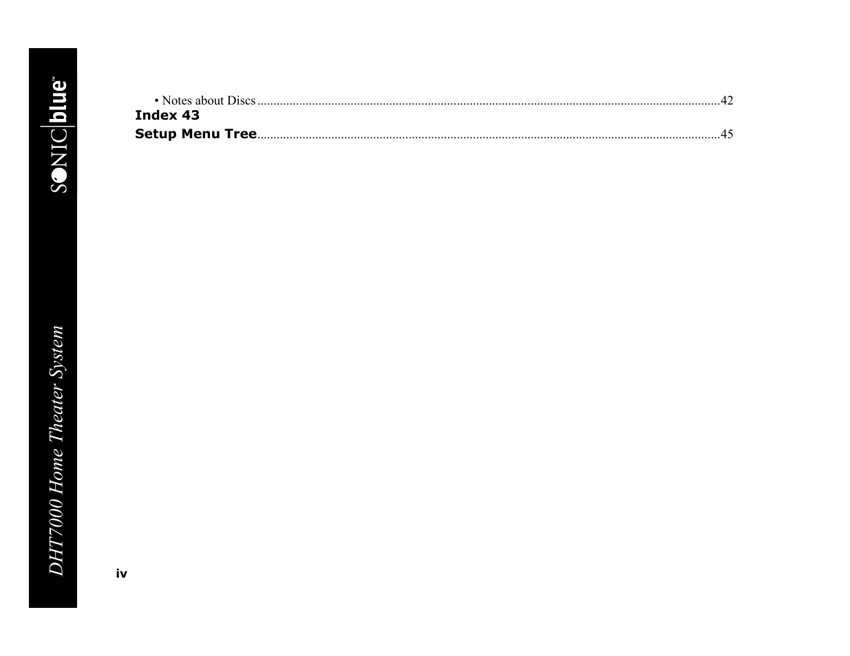Dht7000 home theater system | GoVideo DHT7000 User Manual | Page 6 / 52