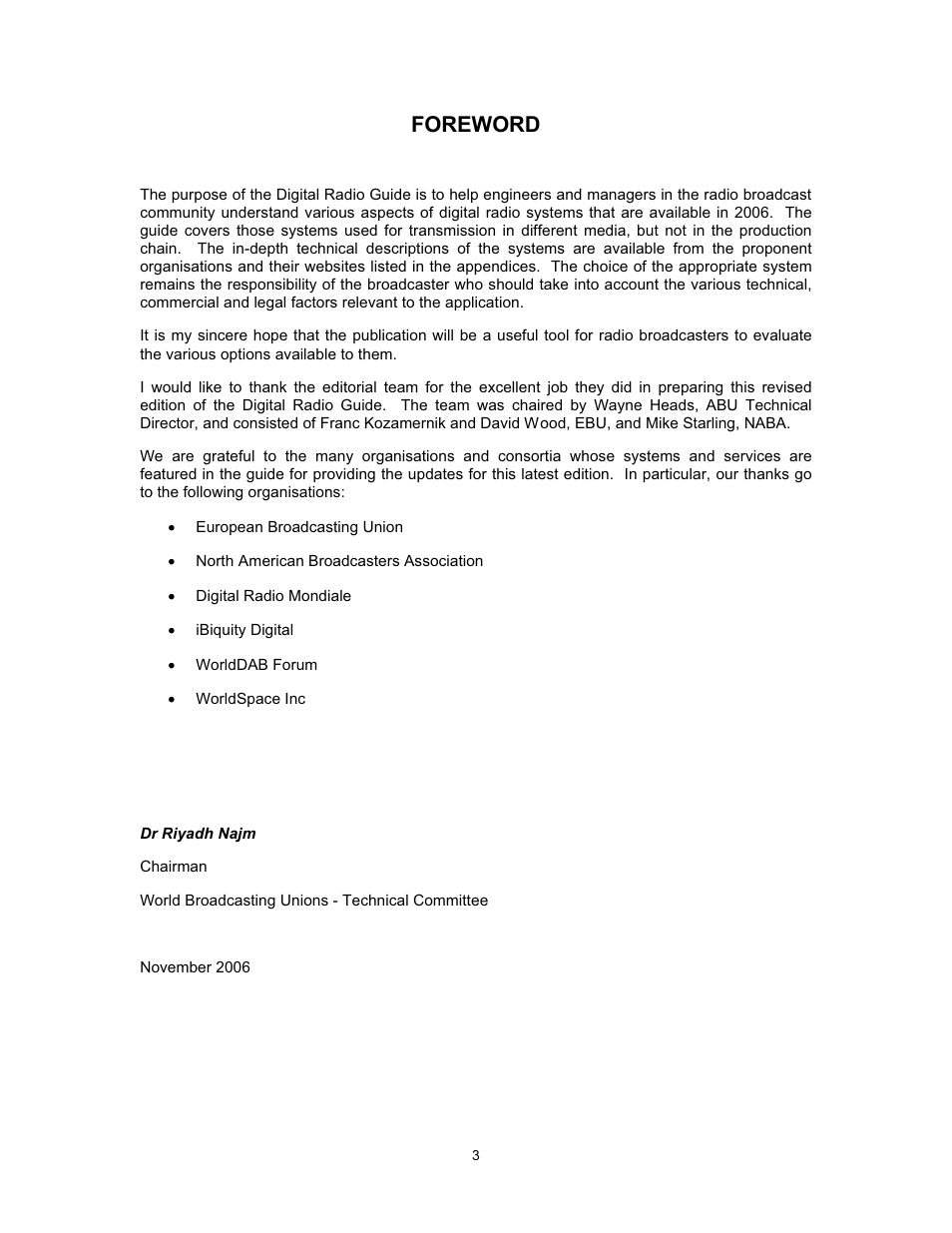 Foreword | Grundig Digital Radio User Manual | Page 3 / 118