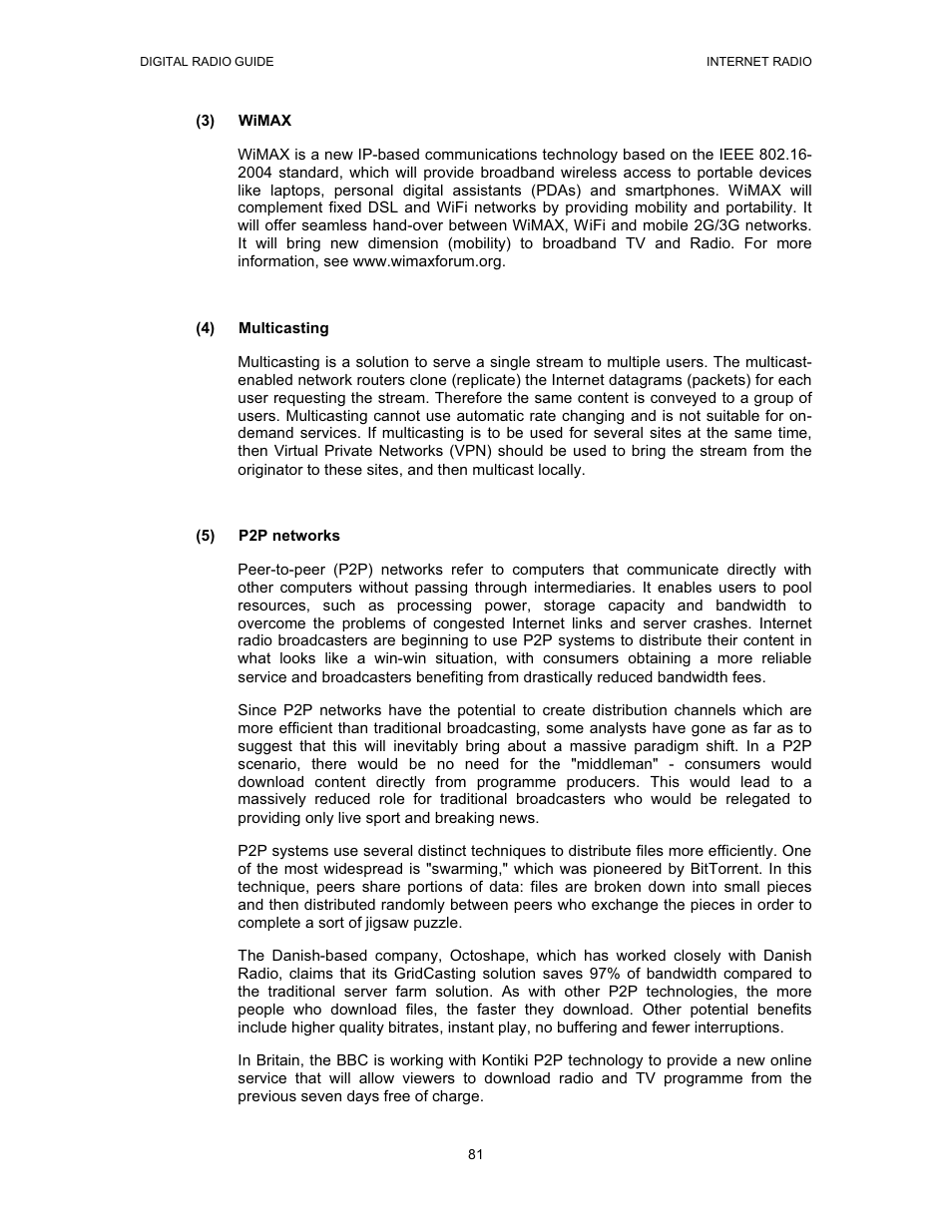 Grundig Digital Radio User Manual | Page 81 / 118