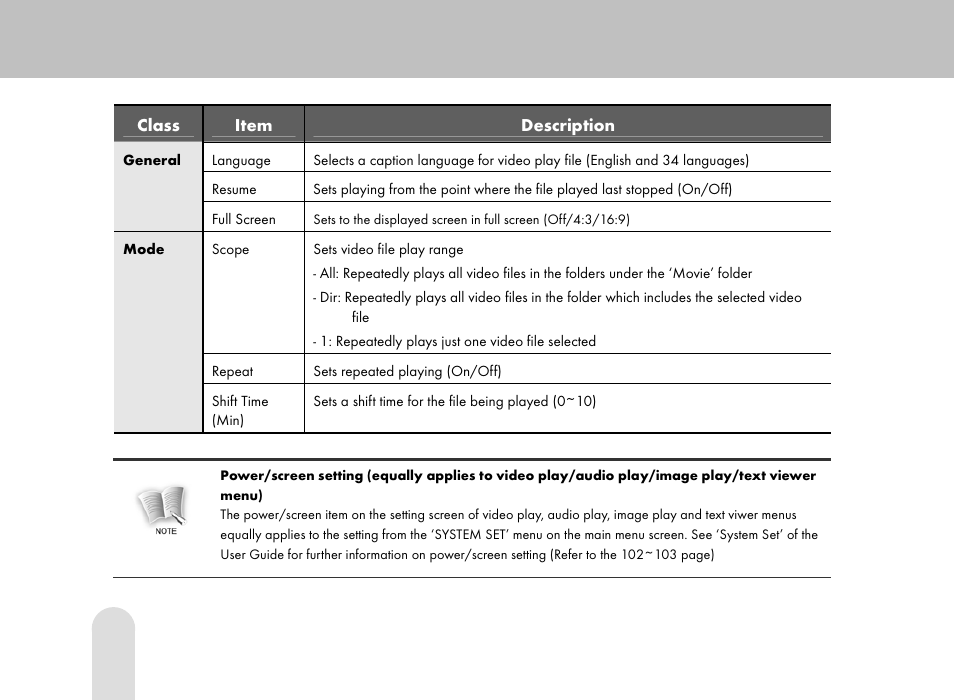 Grundig 30GB User Manual | Page 56 / 119