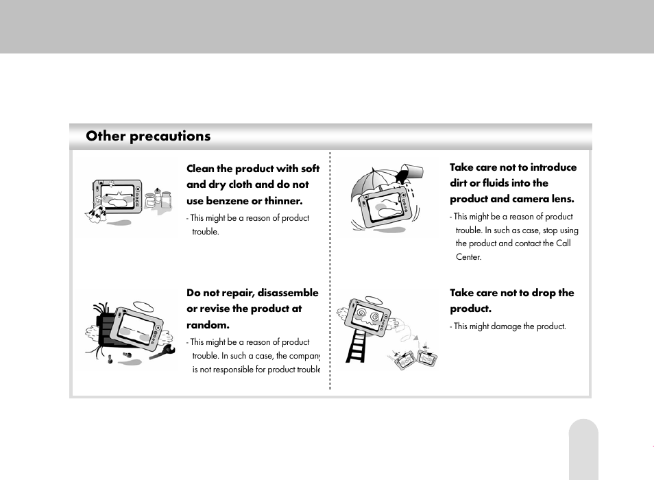 Other precautions | Grundig 30GB User Manual | Page 7 / 119