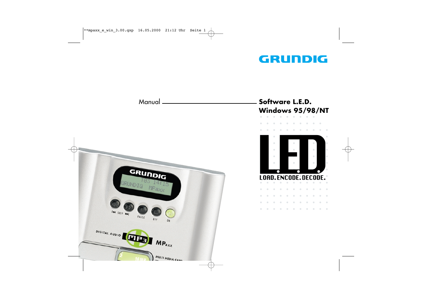 Grundig LED User Manual | 25 pages