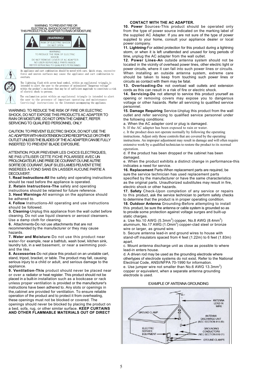 Grundig 800 MILLENNIUM User Manual | Page 4 / 30